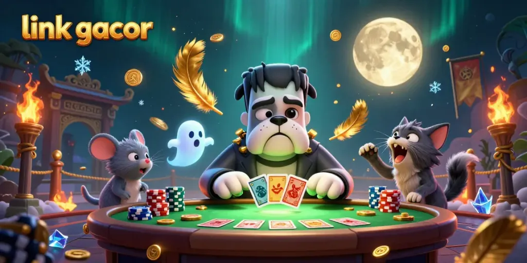 Play thrilling games at the link gacor casino with interactive characters and dynamic gaming elements.